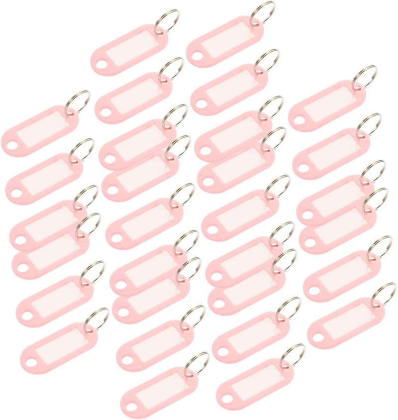 30pcs Key Identifiers with Covers Multi-Function Convenient Label Tags for Organizing Keys Luggage and Accessories Color-Coded for Easy Identification - Image 1