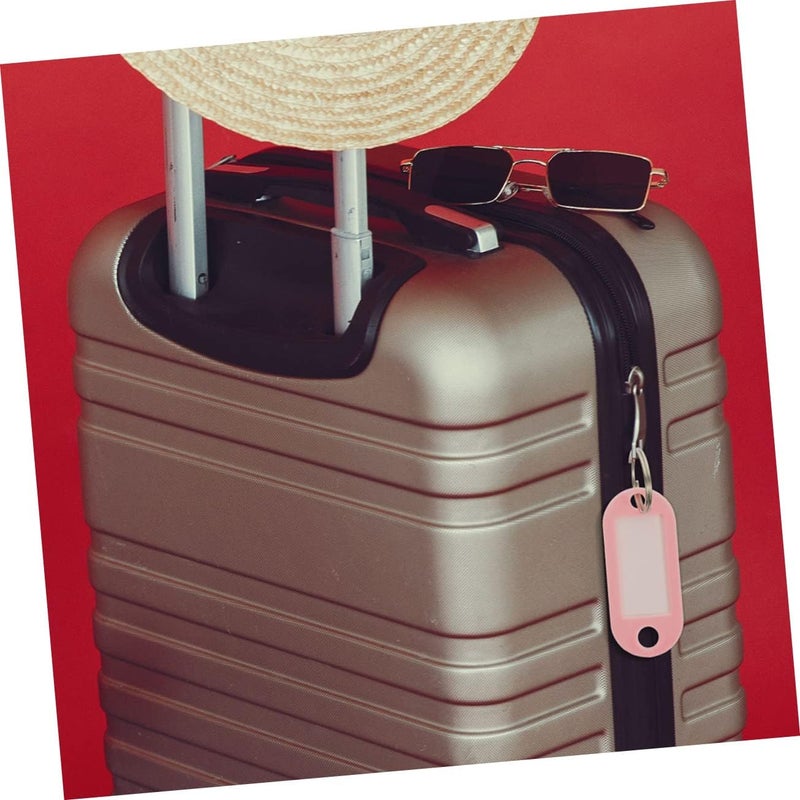 30pcs Key Identifiers with Covers Multi-Function Convenient Label Tags for Organizing Keys Luggage and Accessories Color-Coded for Easy Identification - Image 3