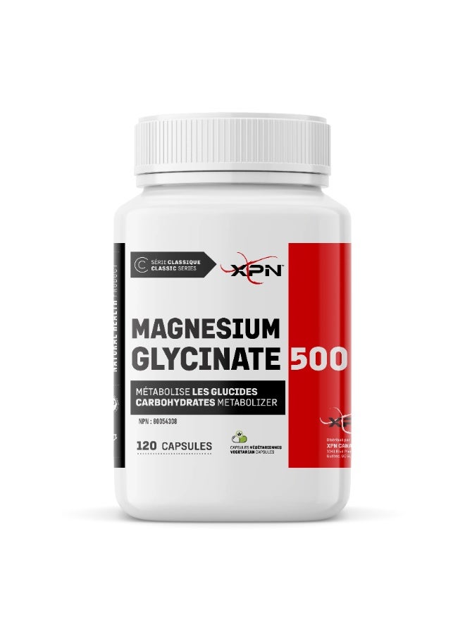 XPN Magnesium Glycinate 500mg – 120 Caps