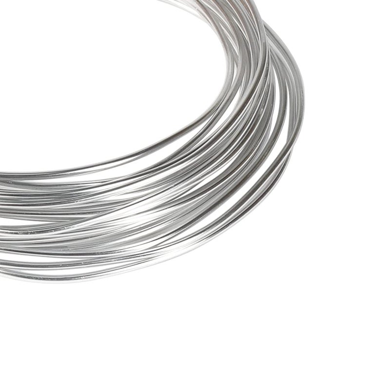 Tenn Well 12 Gauge Aluminum Wire, 100 Feet 2mm Bendable Metal Craft Wire for Sculpting, Armature, Jewelry Making, Floral Making, Doll Making, Modelling, Crafting, Bonsai Training - Image 4