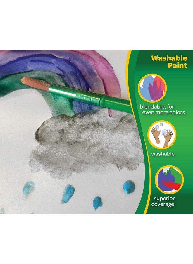 Crayola Washable Paint Orange 16 Oz. - Image 4