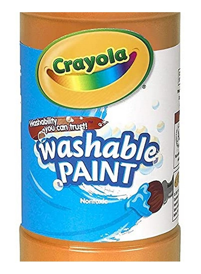 Crayola Washable Paint Orange 16 Oz. - Image 3