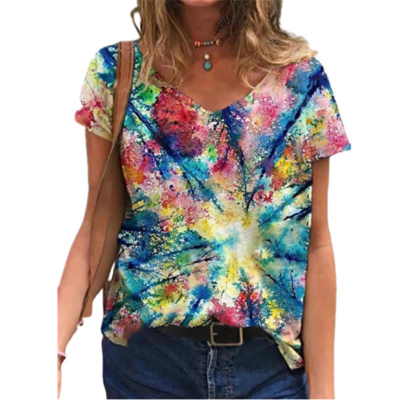 Independent Station Women's 2021 Fashion Digital Printing T-shirt - Image 4