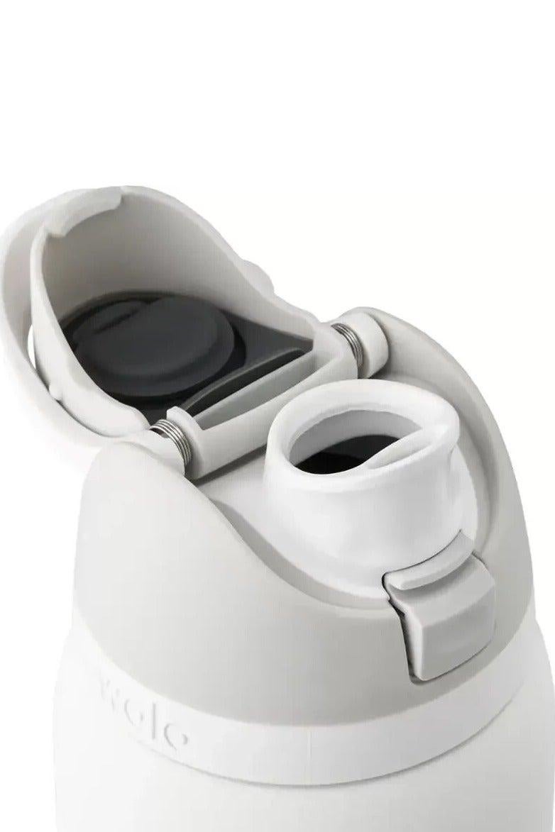 (Shy Marshmallow 32Oz)Insulated Stainless Steel Water Bottle With Straw For Sports Travel And School BPA Free Sports Water Bottle - view 3