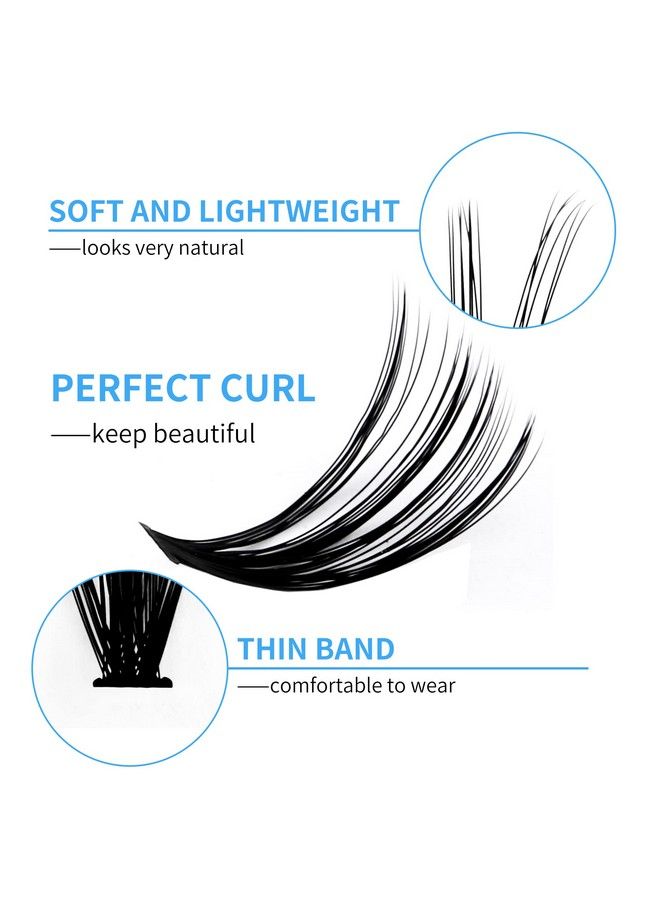 GEMERRY Individual Lashes Large Tray 240pcs 007mm 30D+40D D Curl Mix 816mm Inidividual Lashes Cluster Soft&Natural Cluster Lashes Mink Lash Cluster Mixed Tray False Eyelashes By GEMERRY(30D/40D007D 816 Mix) - Image 5