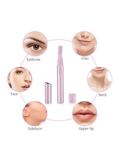 SYOSI Eyebrow Hair Removal for Women, Upgraded Mini Portable Eyebrow Trimmer, Painless Face Hair Shaver Electric Eyebrow Razor for Brows Face Cheek Lips Peach Fuzz  - Image 5