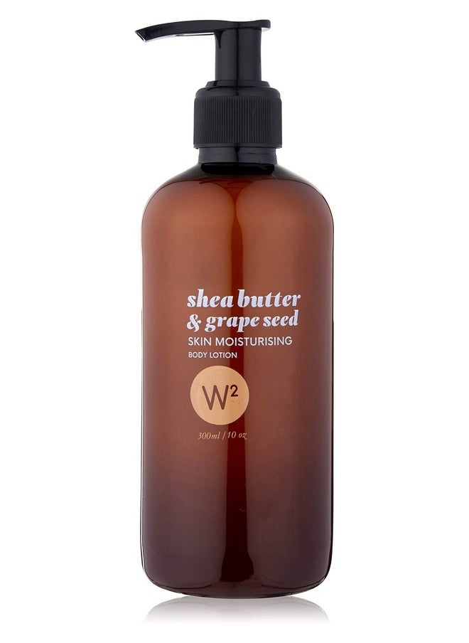 W2 Why Wait Shea Butter & Grape Seed Moisturising Body Lotion | With Pomegranate, Shea Butter, Grape, Vitamin E, And Glycerine | Smooth And Healthy Skin (300Ml Pack)  - Image 1