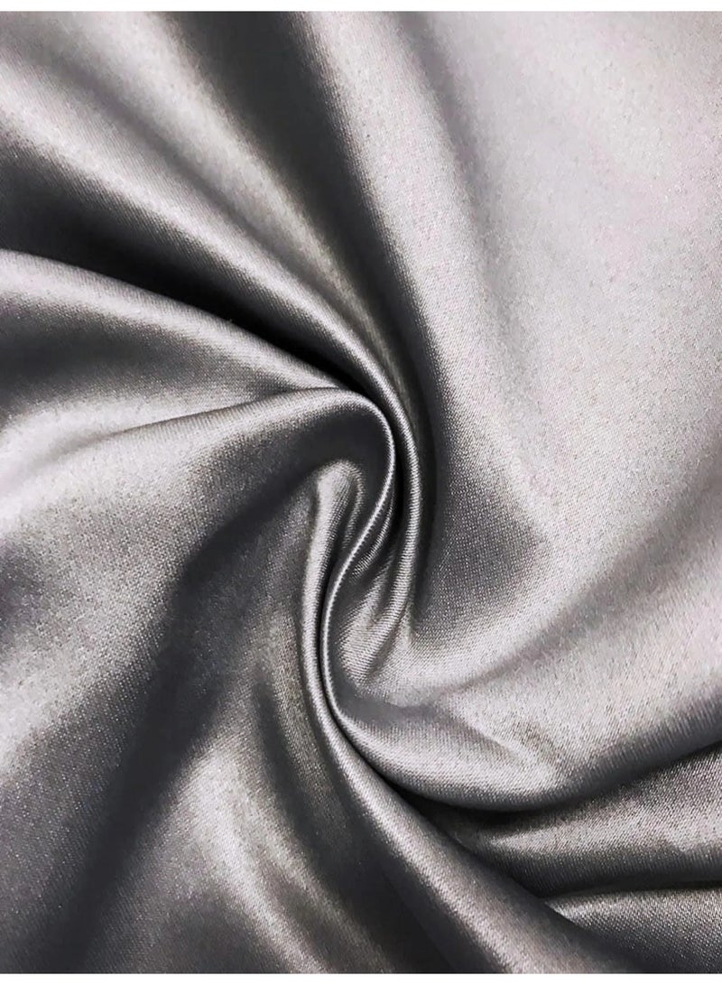 JewelOnPalette Bridal Duchess Satin Fabric, Peau de soie, Matt finish, 56 inch width, Cut By The Meter Yard, Heavy Quality for Gowns, Dresses and Formal Wear - Image 1