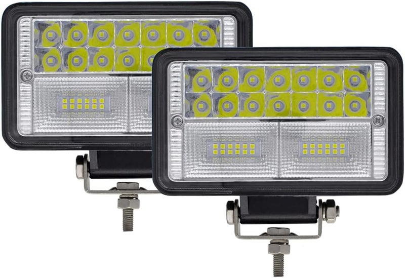 STDYSUN LED Tractor Lights 2PCS 6-Inch Combo Beam Driving Lights for Tractor, Truck, UTV, ATV, Golf Cart - Image 1
