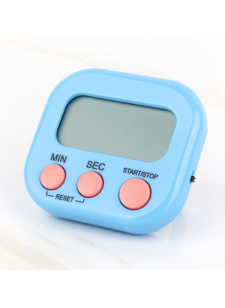 مؤقت رقمي أزرق بحري - عد تنازلي 99 دقيقة للتمارين والشاي، مقاوم للصدمات مع مغناطيس قوي (للمطبخ والصلاة) - Image 1