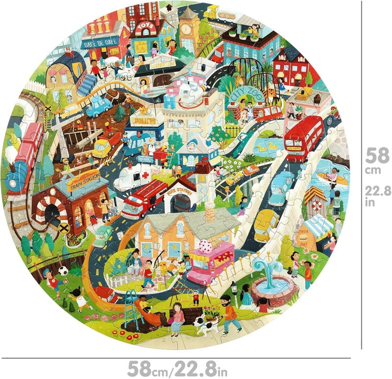 Boppi 150 Piece Round Jigsaw Puzzle - Image 2
