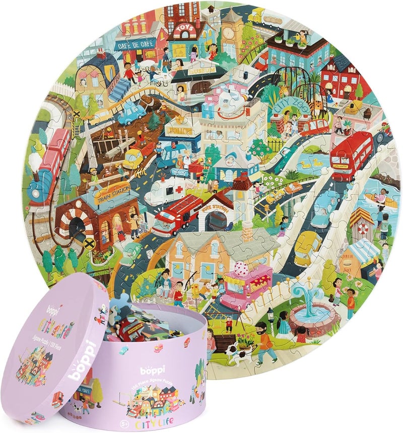 Boppi 150 Piece Round Jigsaw Puzzle - Image 1