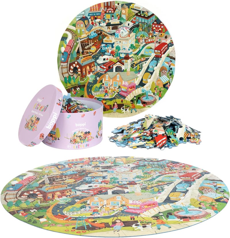 Boppi 150 Piece Round Jigsaw Puzzle - Image 3
