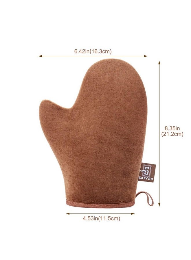 G GAIYAH GAIYAH Self Tanning Mitt Applicator Self Tanner Mitt Applicator Tanning Mitts Self Tanner With Thumb Ultra Soft Tanning Glove For Self Tan Mitt Applicator  - Image 5