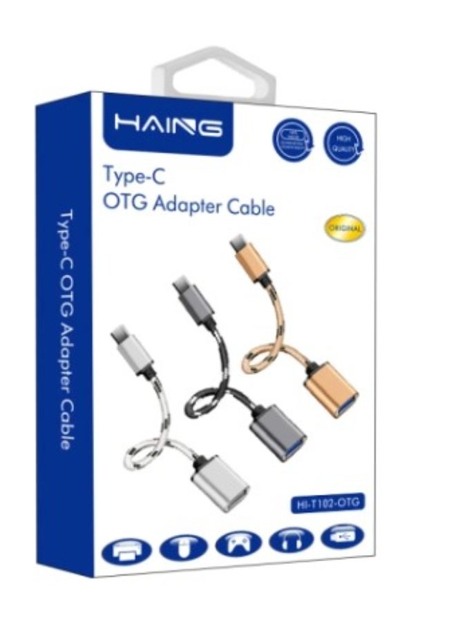 Haing Type C TO OTG Cable Adapter  - Image 1