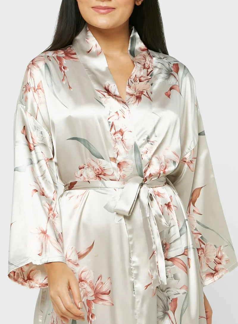 ELLA Printed Night Robe