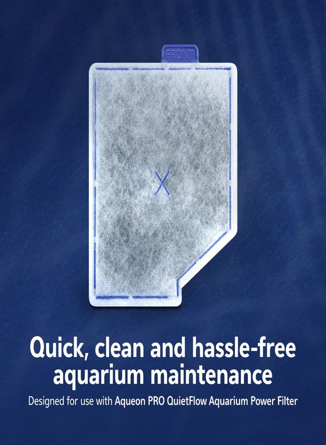 Aqueon PRO Replacement Filter Cartridges, NoDrip Design, for Freshwater and Saltwater Aquariums, Large, 3 Pack - Image 2