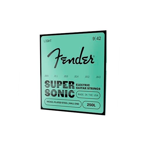 Fender Electric Guitar String Super 250 Nickel Plated .009-.042 250L 730250403 - Image 3
