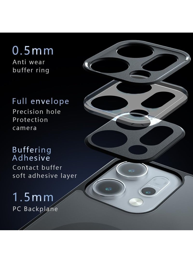 General Magnetic Case Compatible OPPO Reno 14 Pro 5G Case with Selected TPU Material and Four Corner Airbags Wireless Charging Shock and Drop Cover  - Image 3