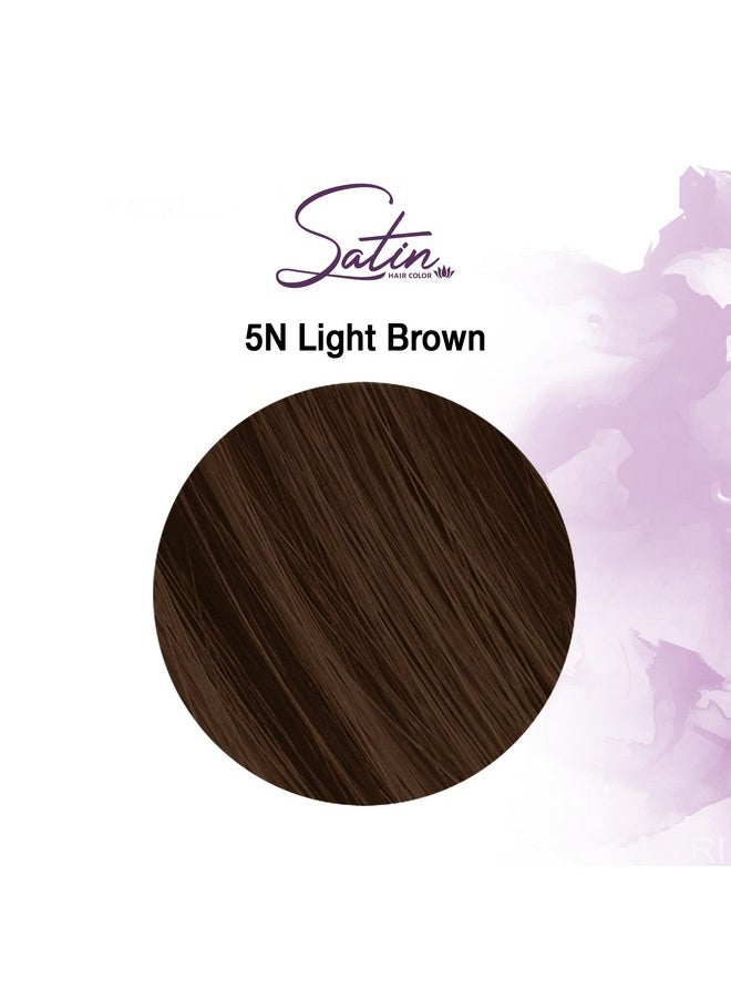 Satin Atin Hair Color Ultra Vivid Fashion Colors 5N  - Image 4