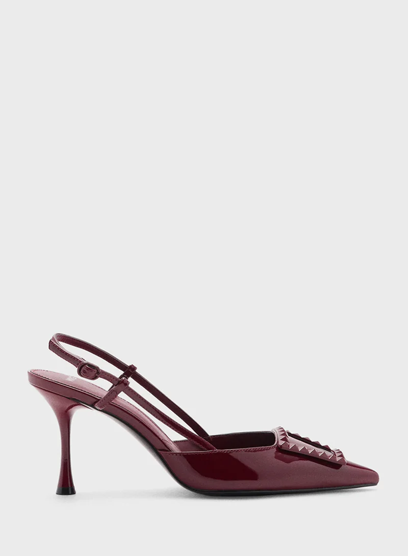 مانجو Tona Pointed Toe High Heel Sandals