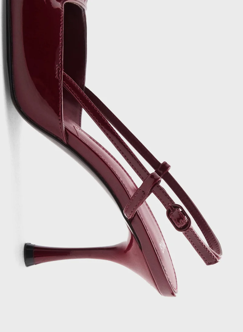 مانجو Tona Pointed Toe High Heel Sandals