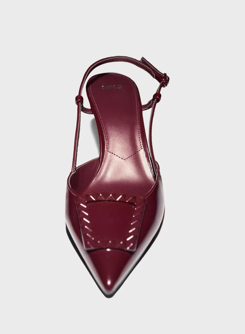 مانجو Tona Pointed Toe High Heel Sandals