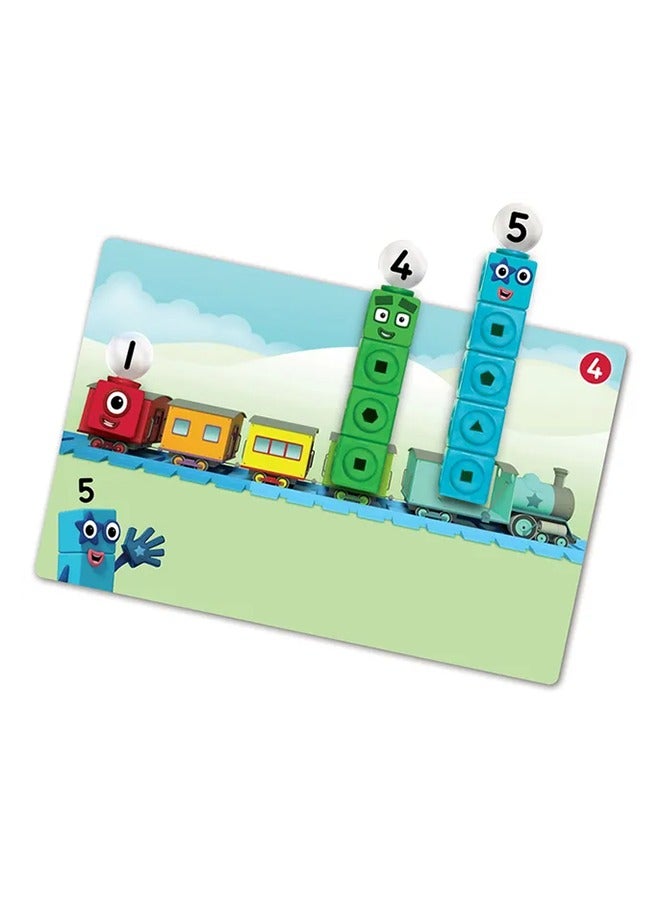 Mathlink Cubes Numberblocks 1-10 Activity Set & Numberblocks Wipe Clean (Numbers 1-5) - Includes A Free Pen! Home For Ks1 Maths  - Image 3