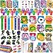 BenLouis 120Pcs Kids Party Favors Sets Stampers Pencils Stickers School Stationery Bulk for Kids 4812 Classroom Birthday Candy Goodie Bags Pinata Stuffers Rewards Gifts Supplies - Image 3
