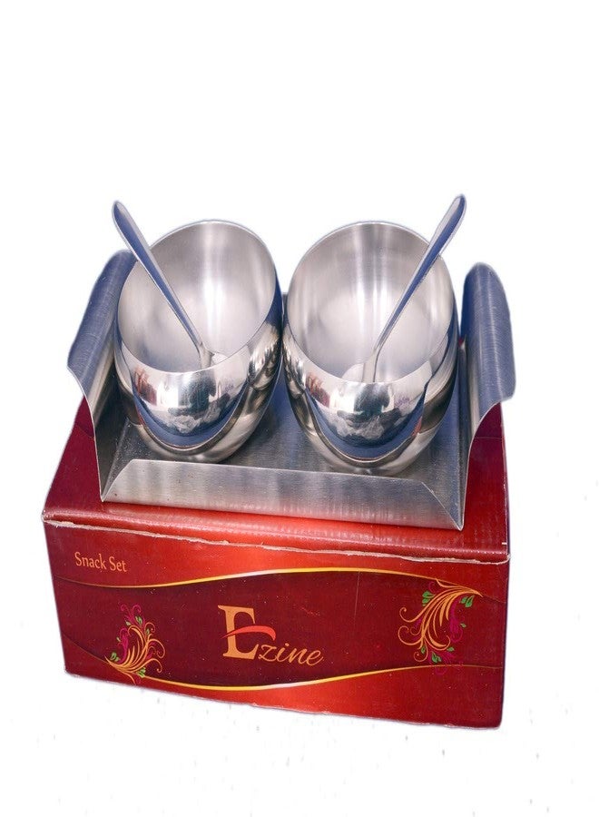 Ezine Serving Set (S/5) Stainless Steel - Image 1