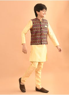 Kurta Pajama Set with Nehru Jacket