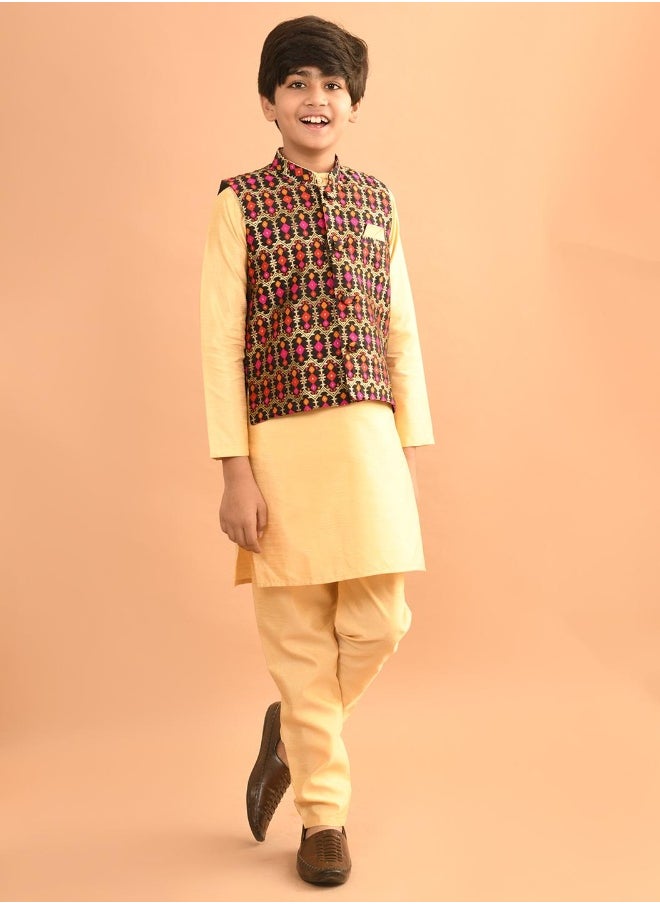 LILPICKS - Kurta Pajama Set with Nehru Jacket - Image 1