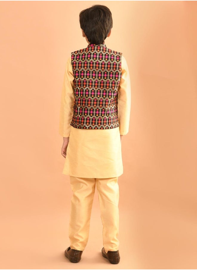 LILPICKS - Kurta Pajama Set with Nehru Jacket - Image 1