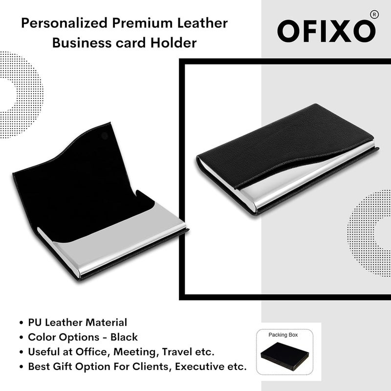 OFIXO New Metal Wallet Men Women Stainless Steel Business Card Case Travel Credit Card Package Card Holder (OFX-1190) - Image 3
