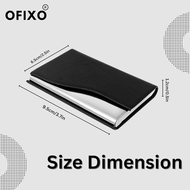 OFIXO New Metal Wallet Men Women Stainless Steel Business Card Case Travel Credit Card Package Card Holder (OFX-1190) - Image 4