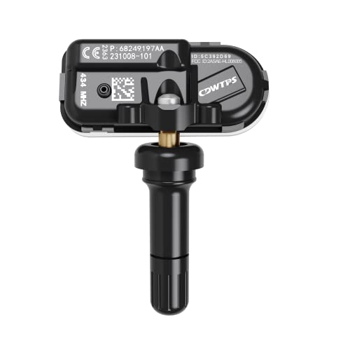 CDWTPS Tire Pressure Monitor Sensors, 434MHz, Compatible with 2014-2021 Dodge RAM Jeep Cherokee, Replace#68249197AA - Image 1