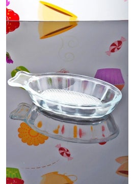 Mor Bebe Purple Baby Glass Grater I Apple Grater I Baby Grater I Fruit Puree Grater  - Image 3