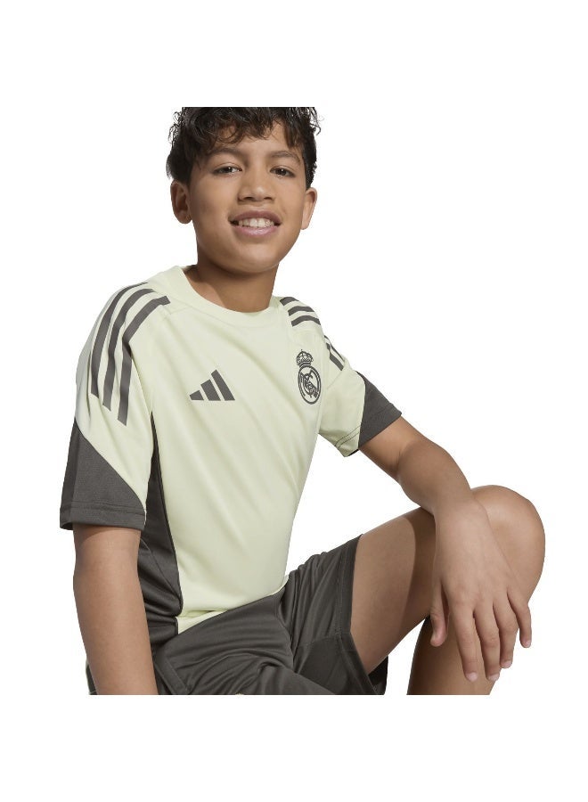 Adidas Real Tr Jsy Y Green Jersey (Short Sleeve) Jerseys For Kids - Image 5