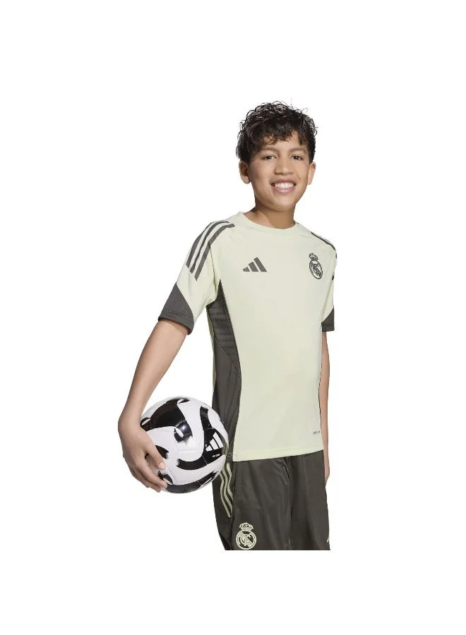 اديداس قميص ريال مدريد للأطفال من أديداس بأكمام قصيرة