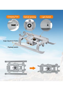 Y&D Air Drop System with Landing Gear for DJI 2s/Mavic 2 Drone Foldable Release Multi-scene Device Throw Thrower Fish Bait Ring Remote Expansion Accessories  - Image 4