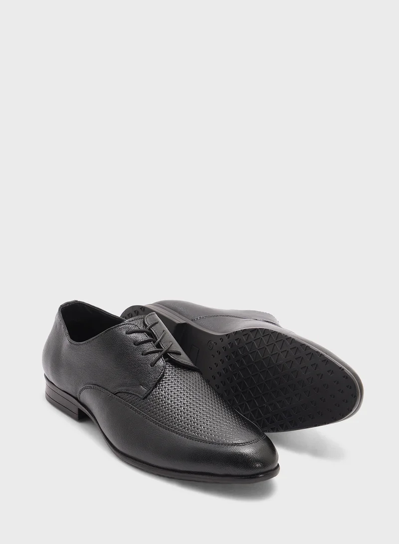 Robert Wood Genuine Leather Formal Lace Ups