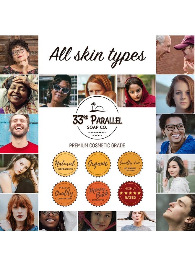 33RD PARALLEL SOAP CO. 33Rd Parallel Golden Jojoba Oil (32 Oz) Cold Pressed & Unrefined; Nongmo; 100% Pure & Natural Hexane Free Moisturizing Oil For Skin Face Hair & Nails 32 Fl Oz - Image 5