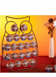 Y&D Cup Holder Creative Coffee Pods Owl Metal Pod Holds 20 For Home Bar Accessories and Organizer  - Image 2