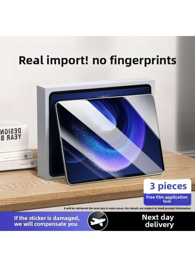 Generic - 2025 Full Screen Computer Red Rice Tablet Film For Xiaomi Tablet Tempered Film/Full Screen Computer Red Rice-Color:[8k Ultra-clear Film Package | 50 Times Electroplating To Prevent Fingerprints✔Send Artifacts-Size:For Xiaomi Mi Pad 5 Pro( 12.4inch ) - Image 1