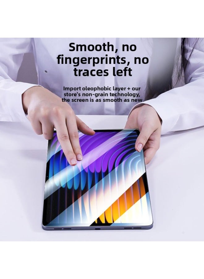 Generic - 2025 Full Screen Computer Red Rice Tablet Film For Xiaomi Tablet Tempered Film/Full Screen Computer Red Rice-Color:[8k Ultra-clear Film Package | 50 Times Electroplating To Prevent Fingerprints✔Send Artifacts-Size:For Xiaomi Mi Pad 5 Pro( 12.4inch ) - Image 1