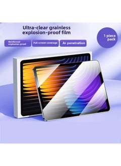 2025 Full Screen Computer Red Rice Tablet Film For Xiaomi Tablet Tempered Film/Full Screen Computer Red Rice-Color:[8k Ultra-clear Film Package | 50 Times Electroplating To Prevent Fingerprints✔Send Artifacts-Size:For Xiaomi Mi Pad 5 Pro( 12.4inch )