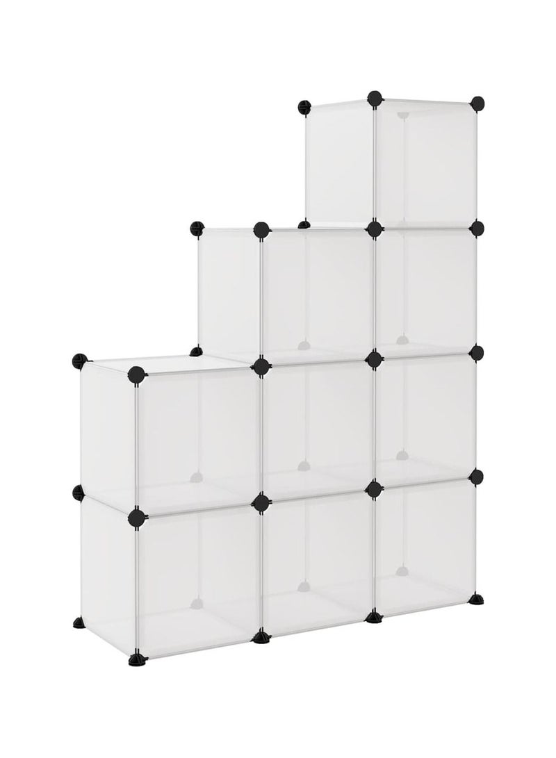9 Cubes Diy Shoes Wardrobe Storage Shoe Rack Shoe Tower Storage Cabinet Shoe Organizer Storage Organizer Modular Shoe Cabinet - Image 3