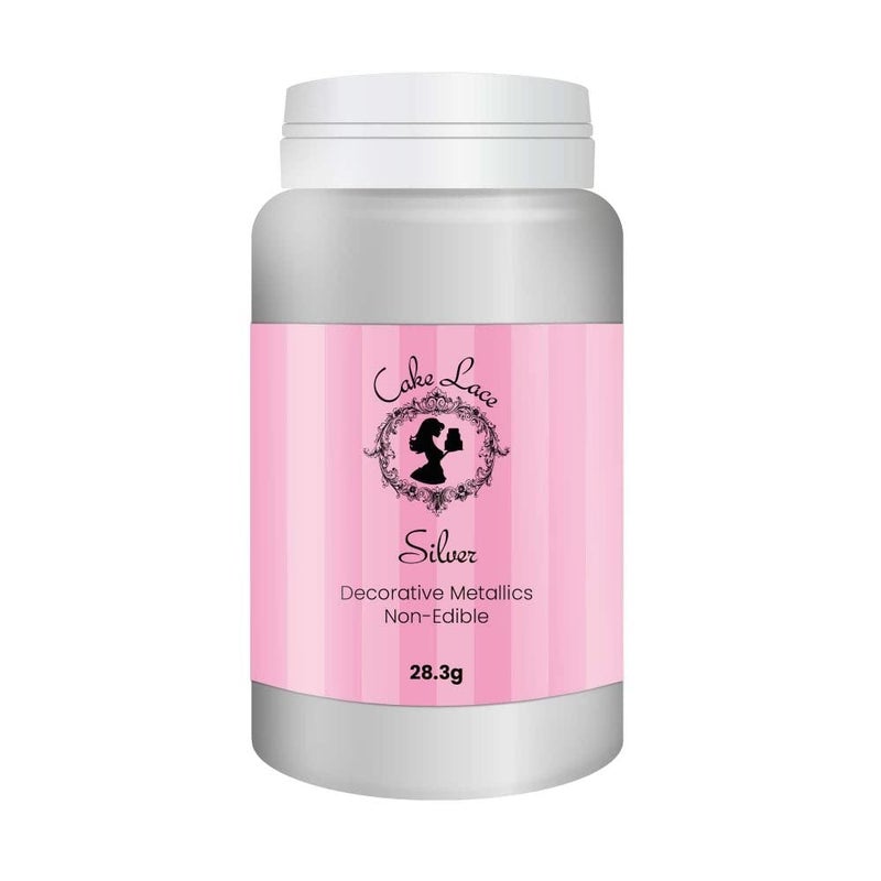 Cake Craft Group Decorative Metallics Lustre Dust - Silver - Image 1