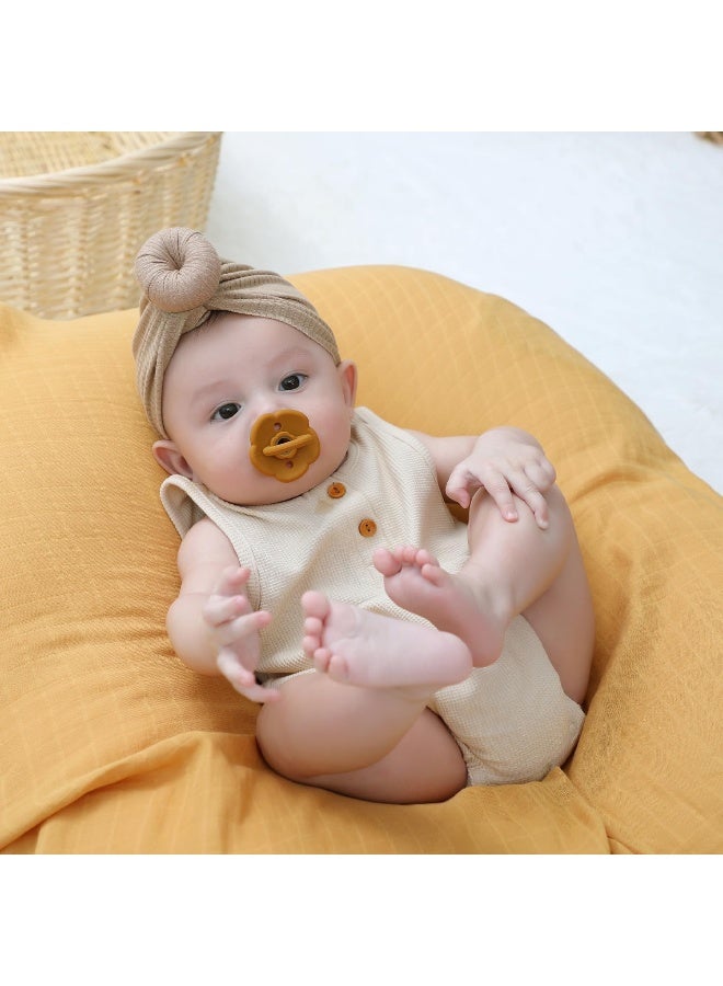 Moonkie Pacifiers Set of 2 - BPA-Free Silicone Soothers - Image 5