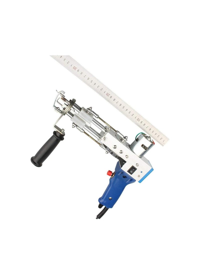 silvercnc - Rug Tufting Gun 9-21mm Electric Carpet Weaving Machine Loop Pile Flocking Machine Handheld Knitting Machine Gun 110V-220V - Image 1